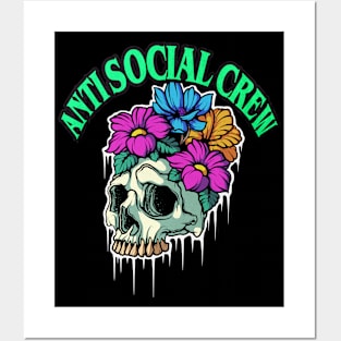 Anti Social Crew Posters and Art